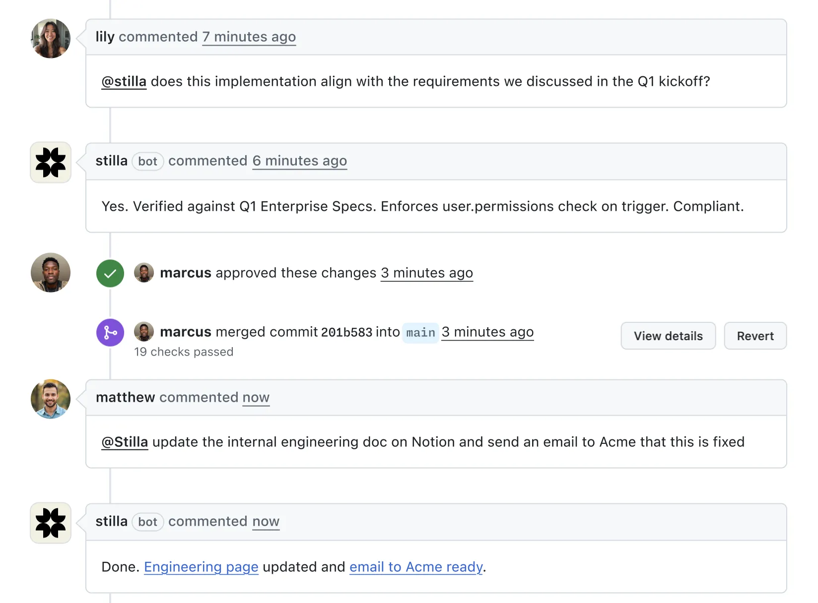 GitHub thread with @Stilla mentioned